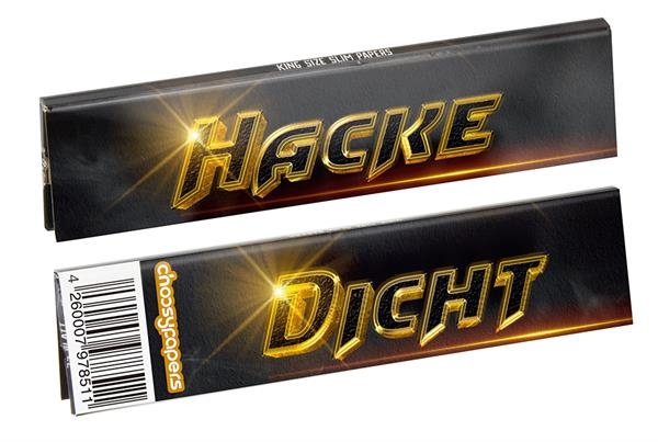 Choosypapers King Size Slim Zigarettenpapier Hackedicht